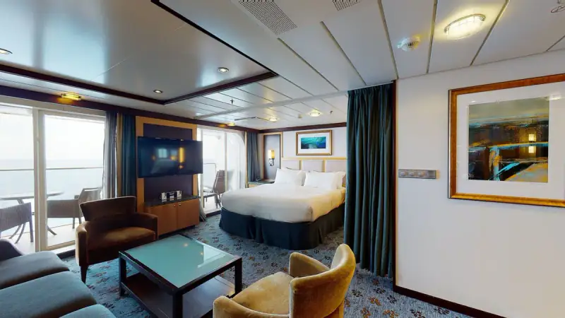 Grand Suite - 1 Bedroom, official Royal Caribbean category example