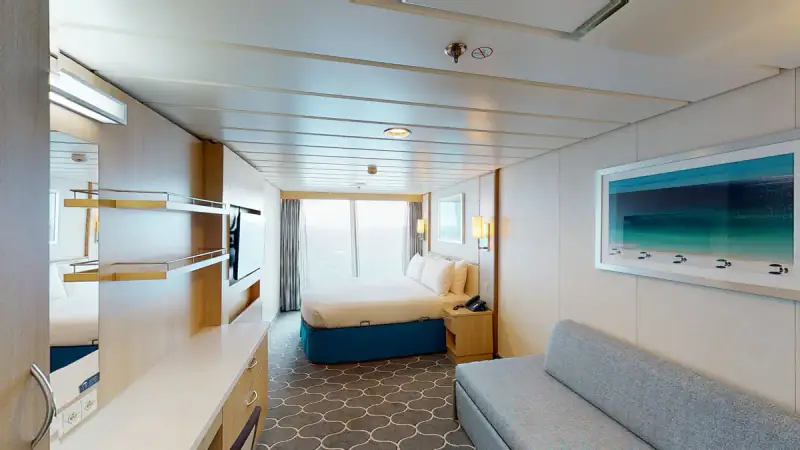 Spacious Panoramic Ocean View, official Royal Caribbean category example