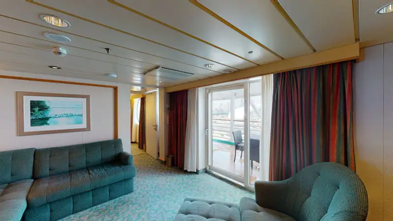 Grand Suite - 2 Bedroom, official Royal Caribbean category example