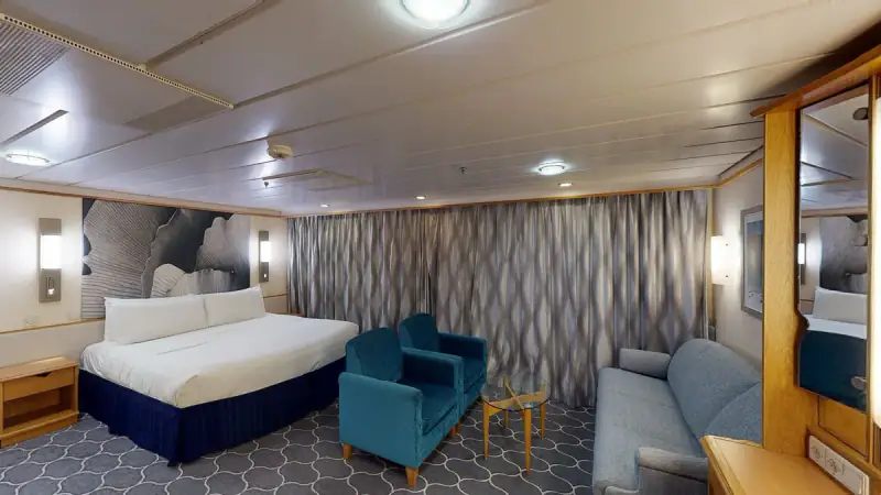 Junior Suite Accessible, official Royal Caribbean category example