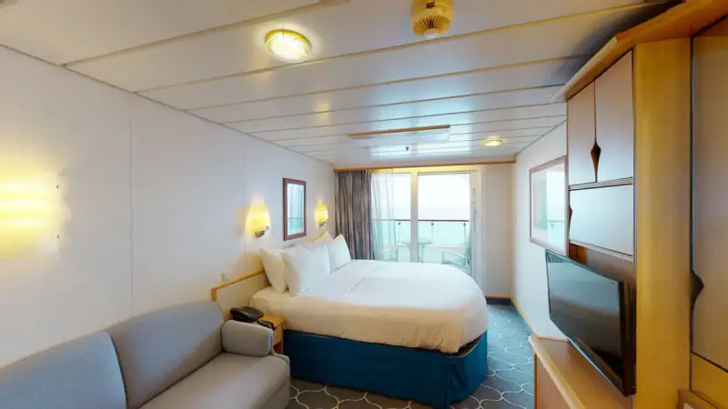 Ocean View Balcony, official Royal Caribbean category example