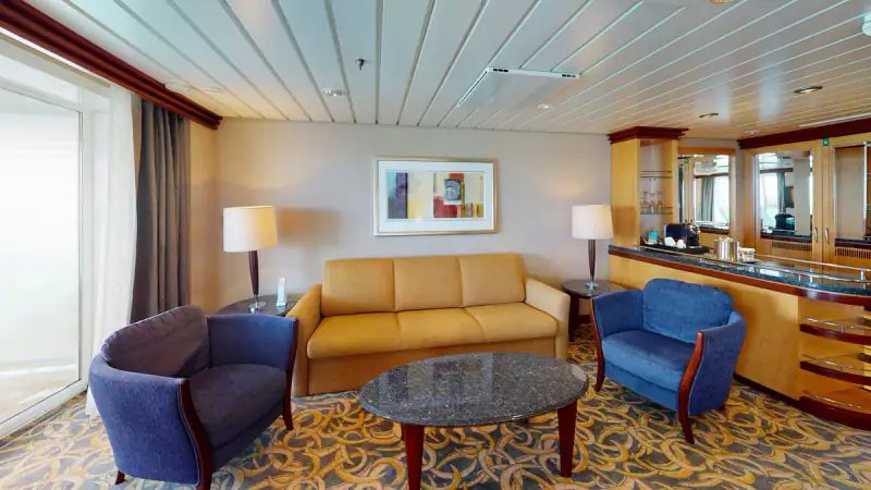 Grand Suite - 1 Bedroom, official Royal Caribbean category example