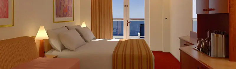 Carnival Legend Balcony Stateroom