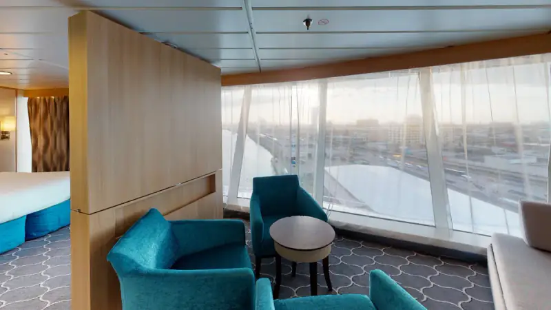 Ocean View Suite, official Royal Caribbean category example