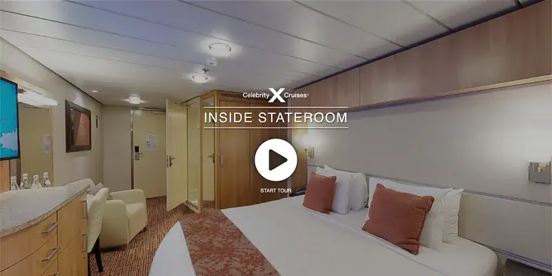 Celebrity Equinox Inside Stateroom room-tour still