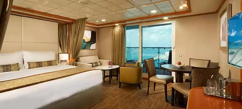 Official Norwegian Dawn stateroom interior