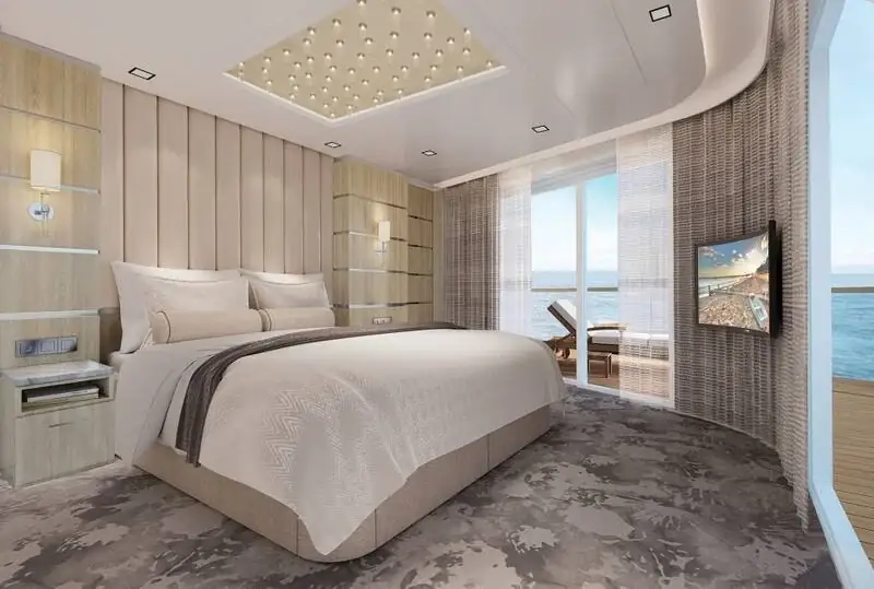 Official Norwegian Encore stateroom interior