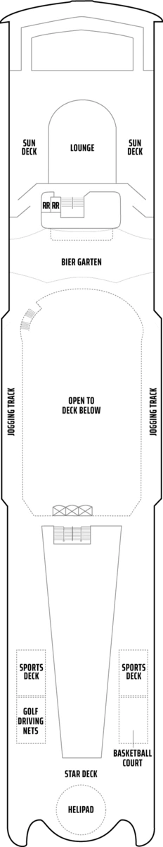 Official Norwegian Spirit deck-plan preview