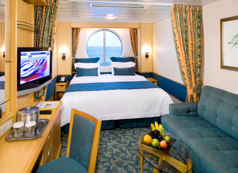Royal Caribbean ocean-view stateroom