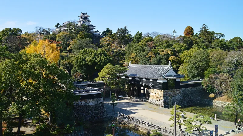 Kochi Castle in Kochi, Shikoku, Japan