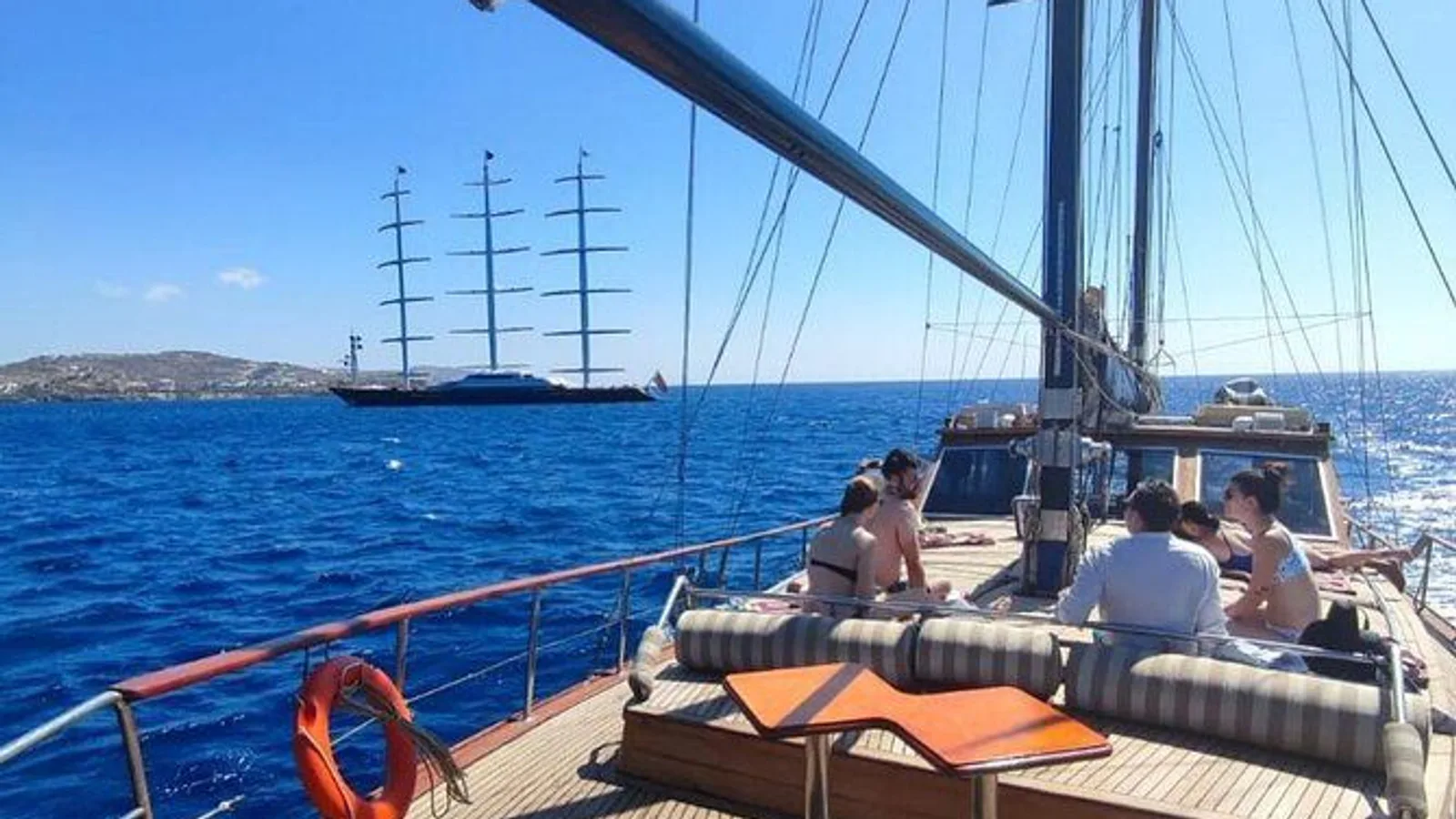 Mykonos Sail Cruise to Delos and Rhenia Islands excursion