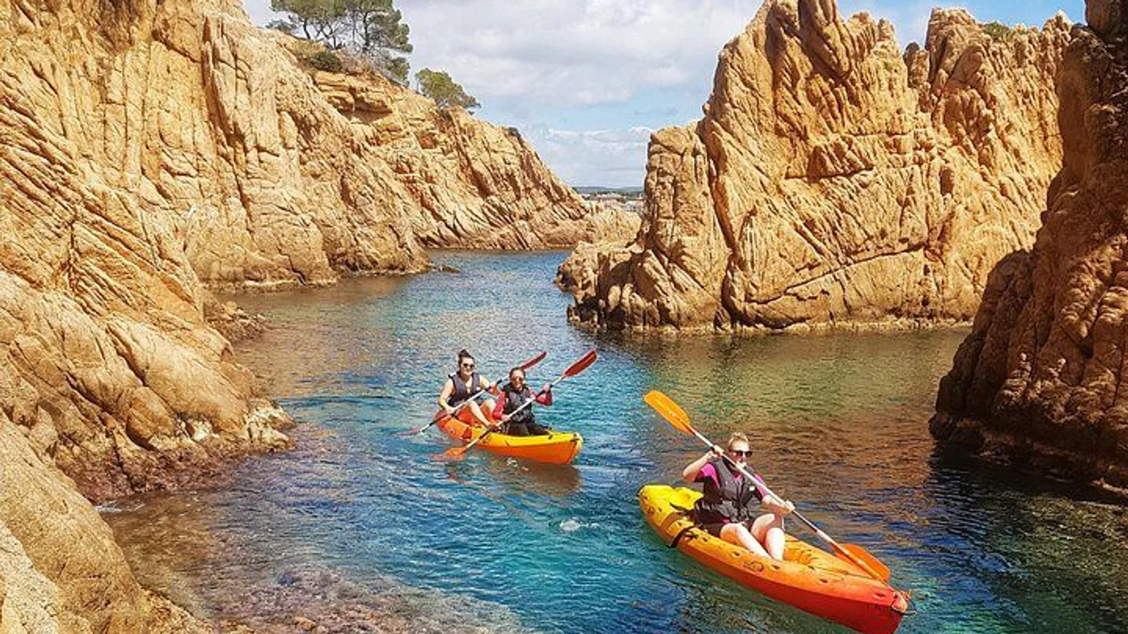 Costa Brava Tour with Kayak, Lagoon Snorkeling & Rock Jumps excursion