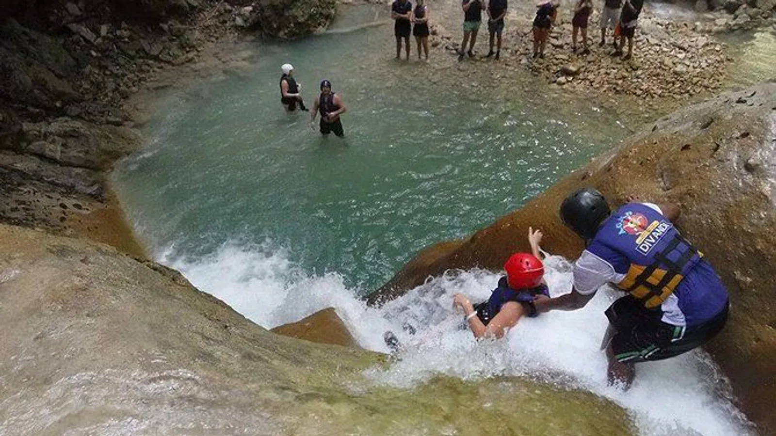 Damajagua Waterfalls Adrenalin Adventure Amber Cove and Taino Bay excursion