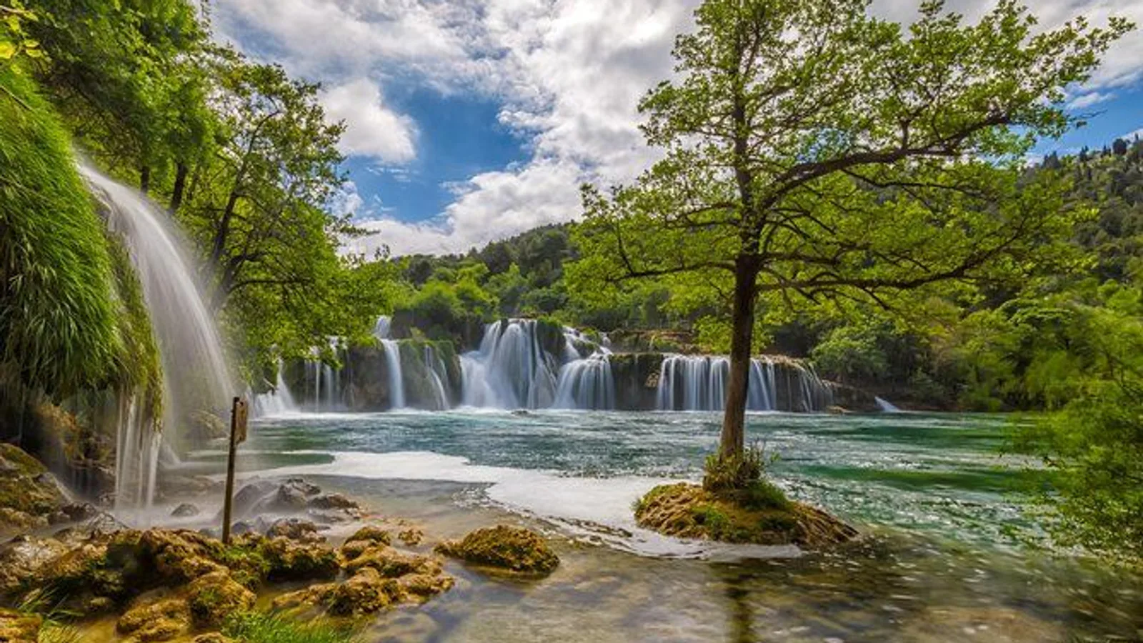 Krka Waterfalls Tour from Split with Boat Ride and Swimming excursion