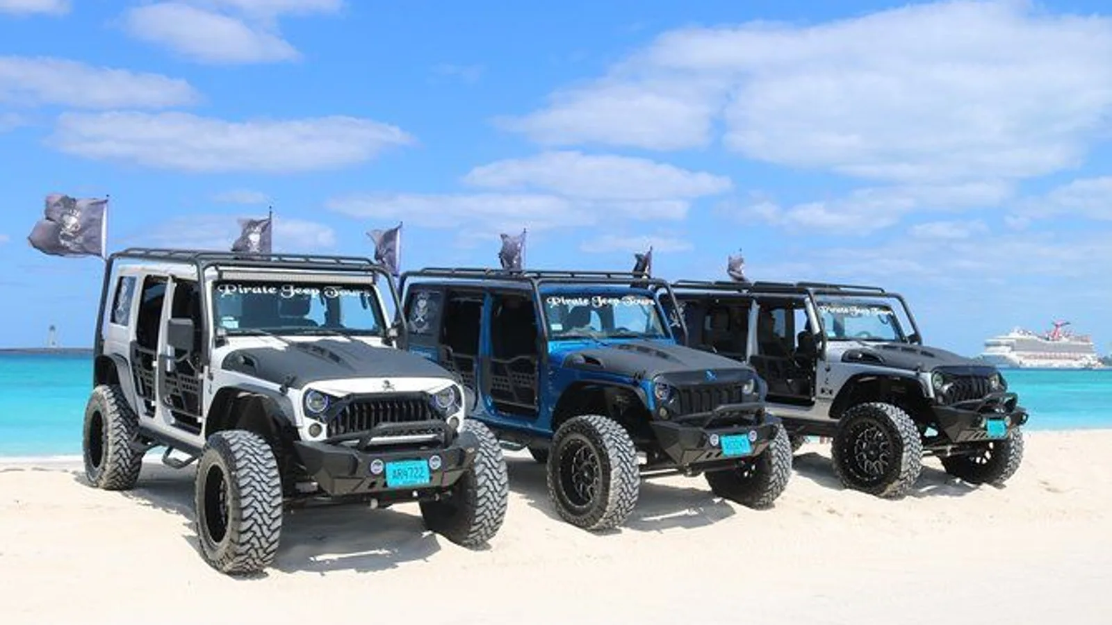 Pirate Jeep Sightseeing Adventure! excursion
