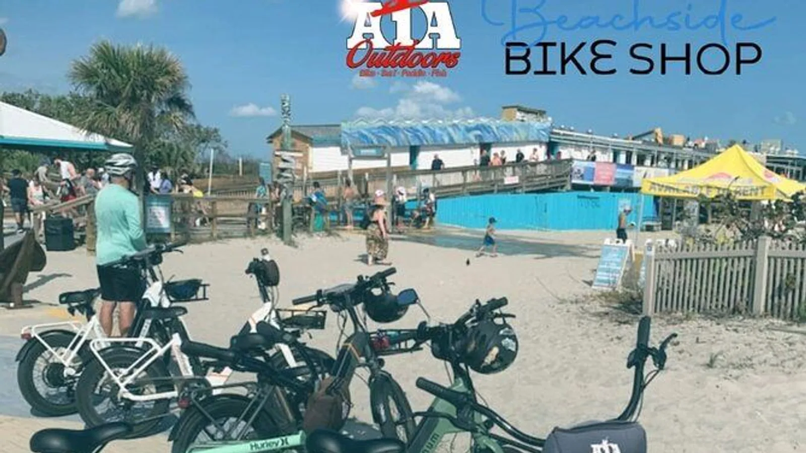 Electric Bike Group Tour: Port Canaveral & Cocoa Beach excursion