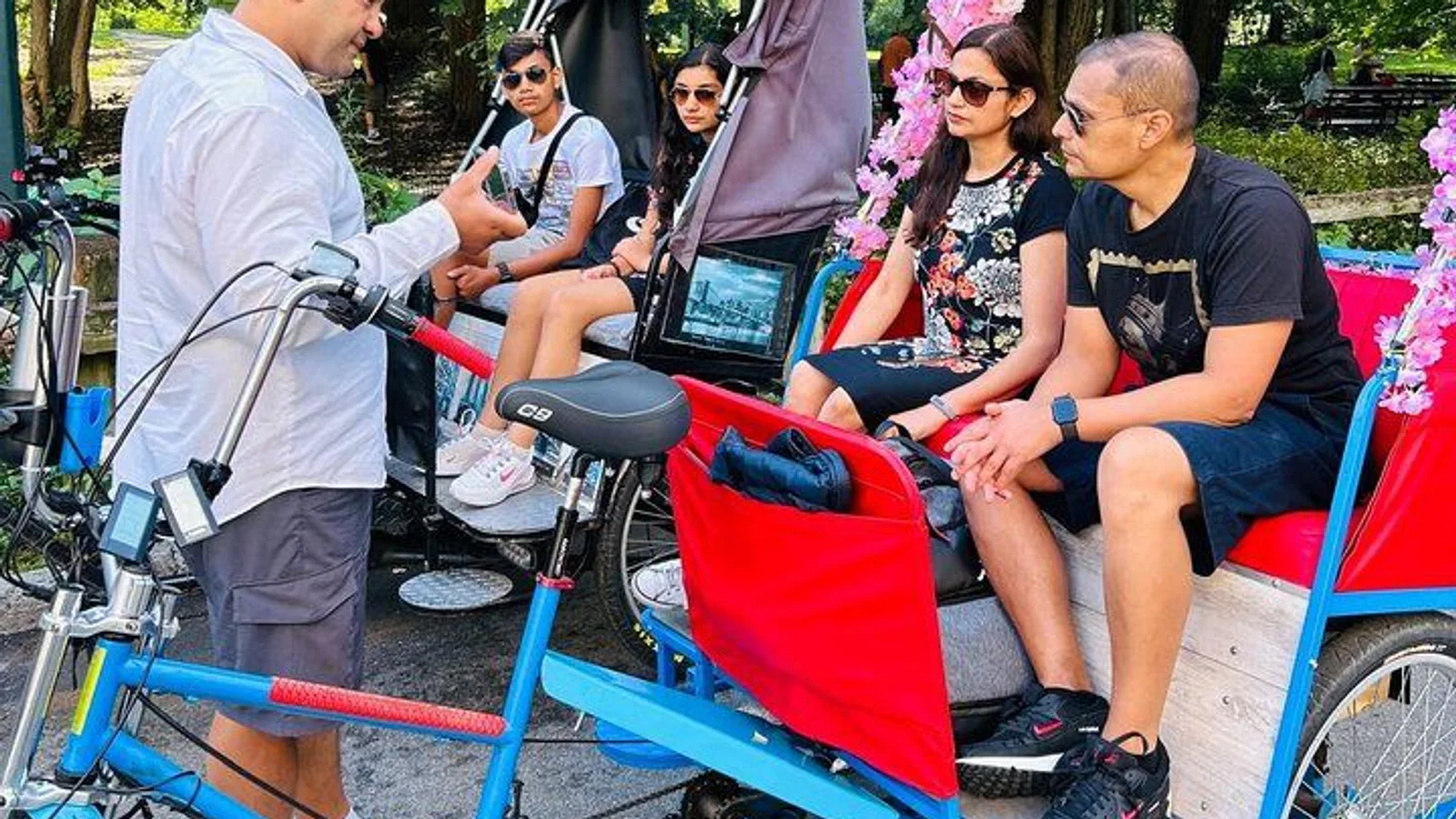 NYC Central Park guided Pedicab Tour - 1 hour excursion