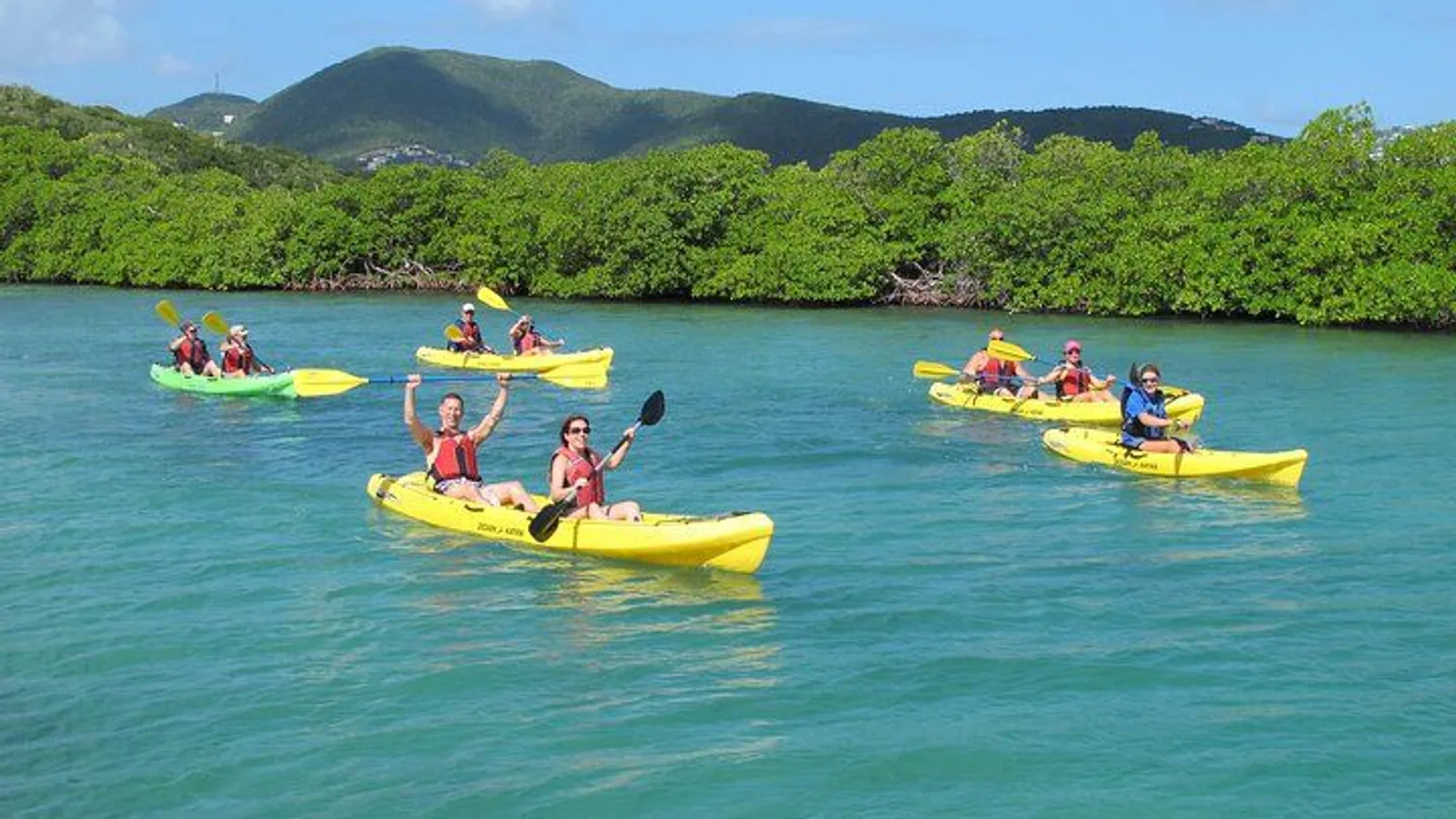 St Thomas Shore Excursion: Mangrove Lagoon Kayak and Snorkel Tour excursion