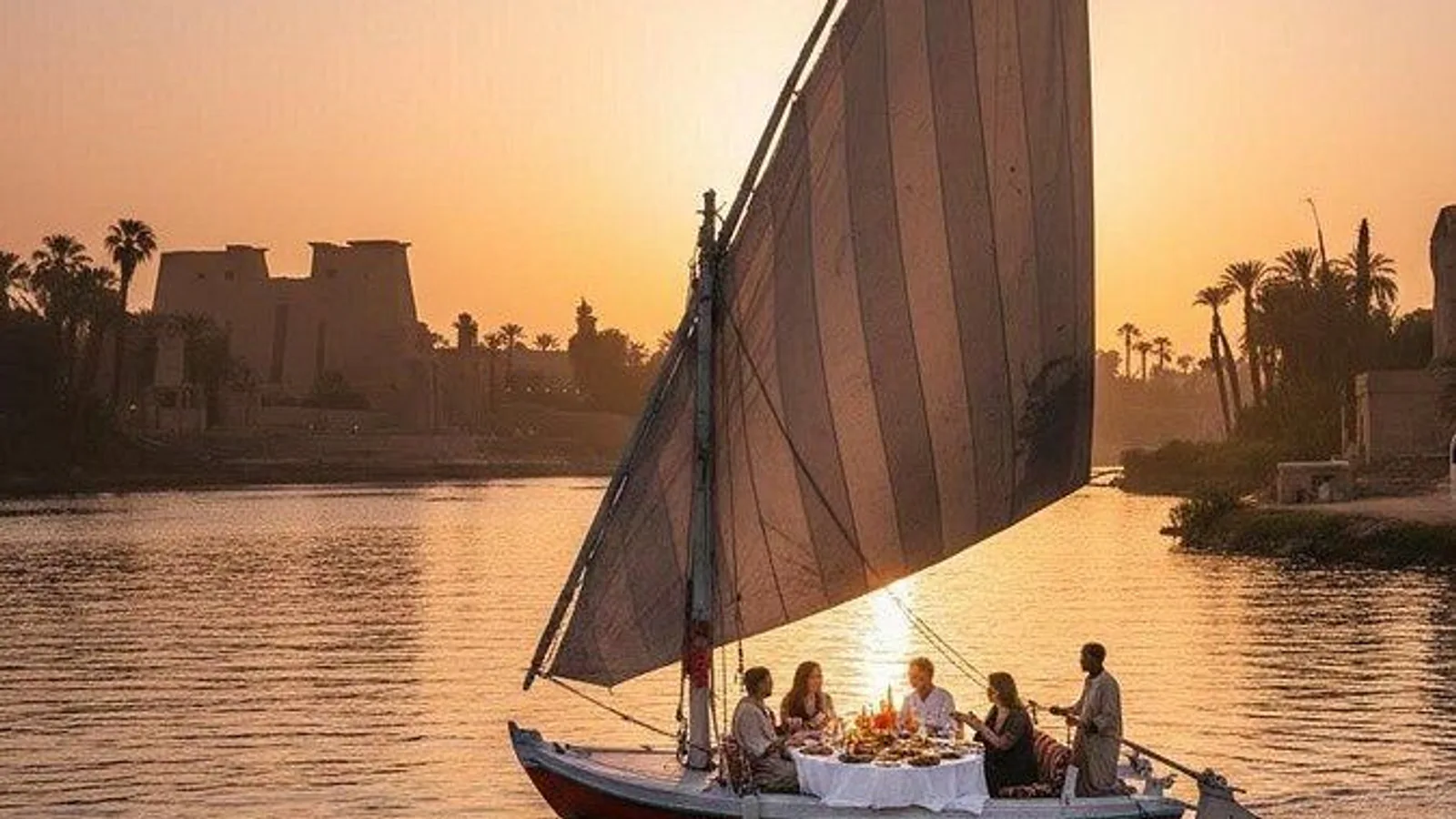 Private Nile Sunset Felucca Sail with Transfers excursion