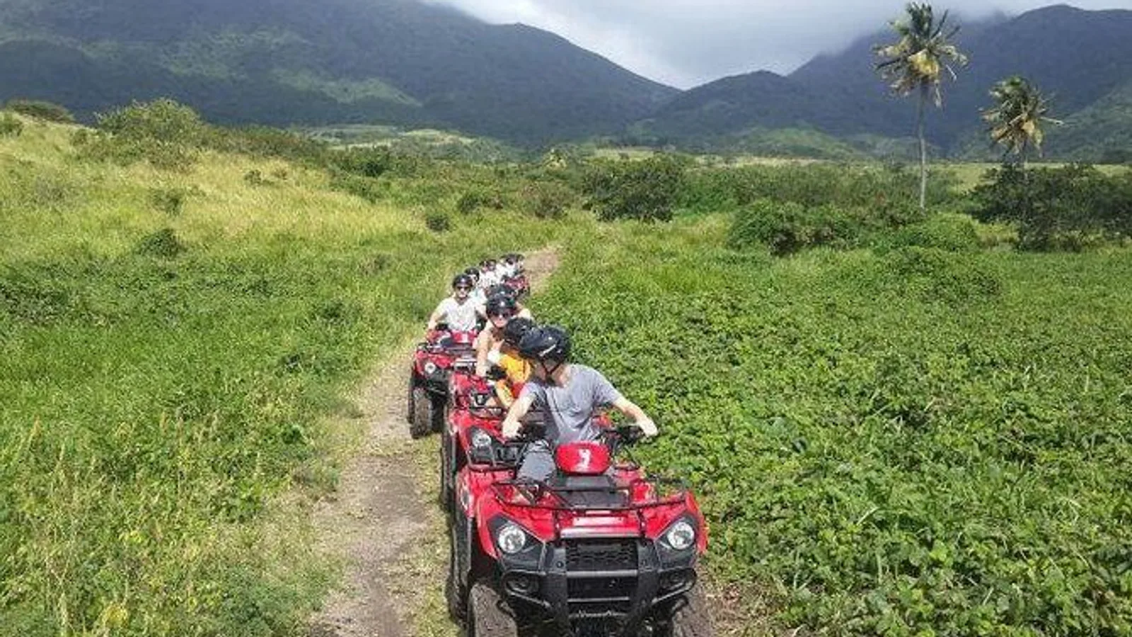 ATV Tour of St Kitts excursion