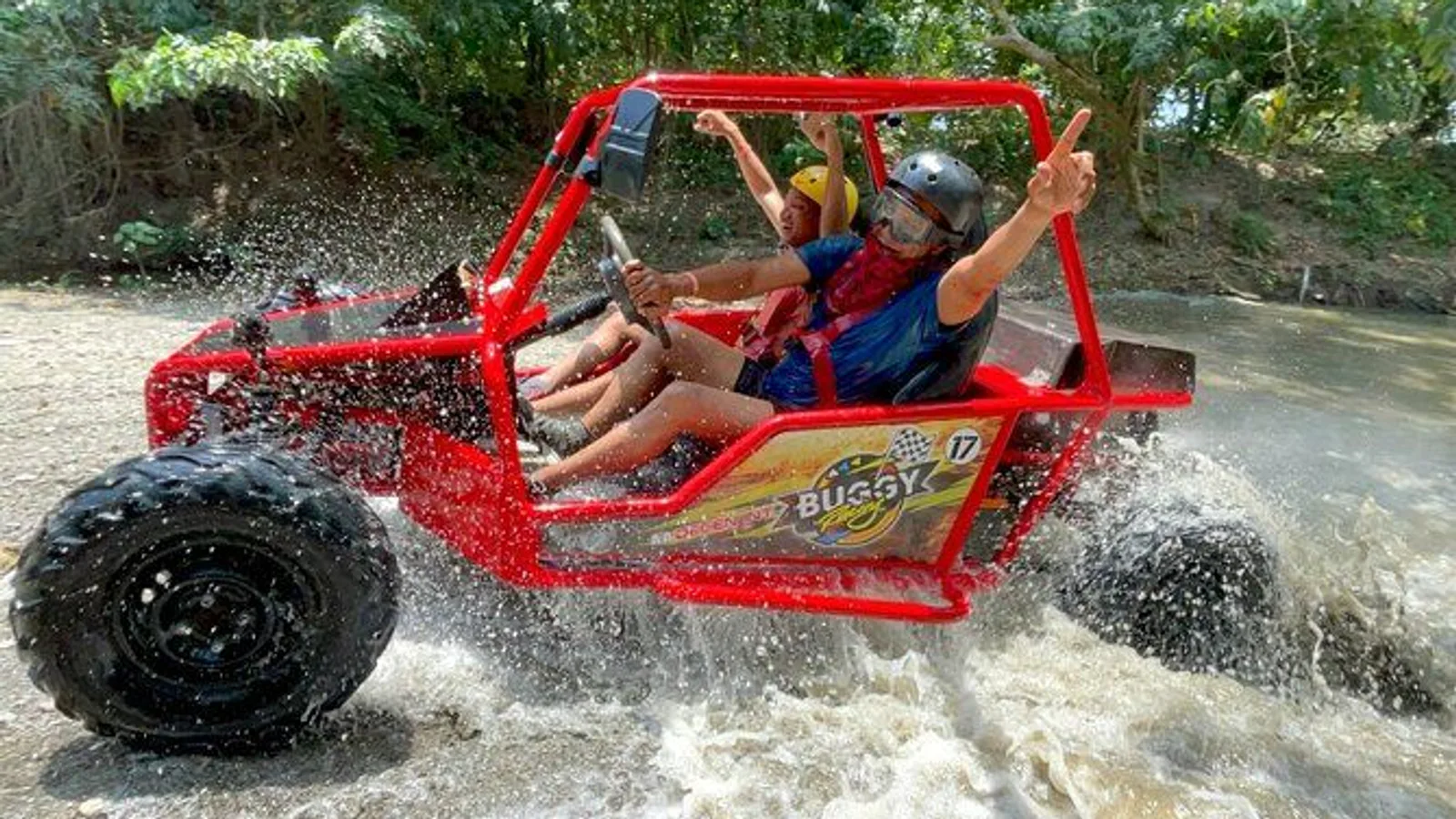 Half-Day Buggy Guided Adventure for Amber Cove and Taino Bay excursion