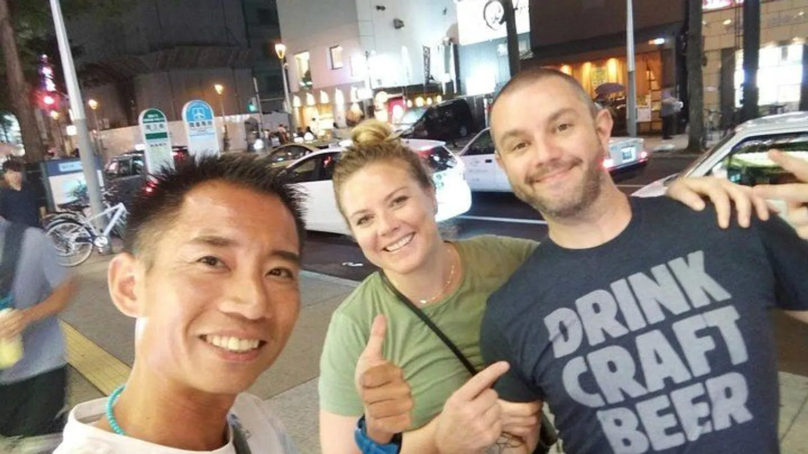 Okinawa Hot and Local spots walking and eating tour with Ken-san excursion